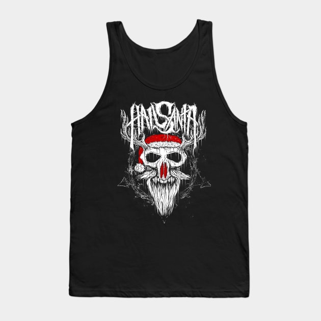 Hail Santa! Metal Tank Top by Vermindesign